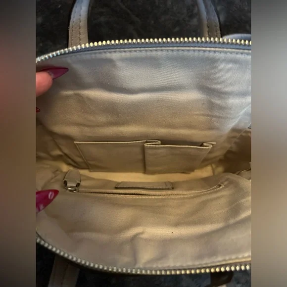 Coach gray leather handbag - Picture 8 of 12